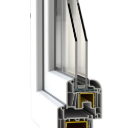 Okno kontenerowe (Rama ze słupka)